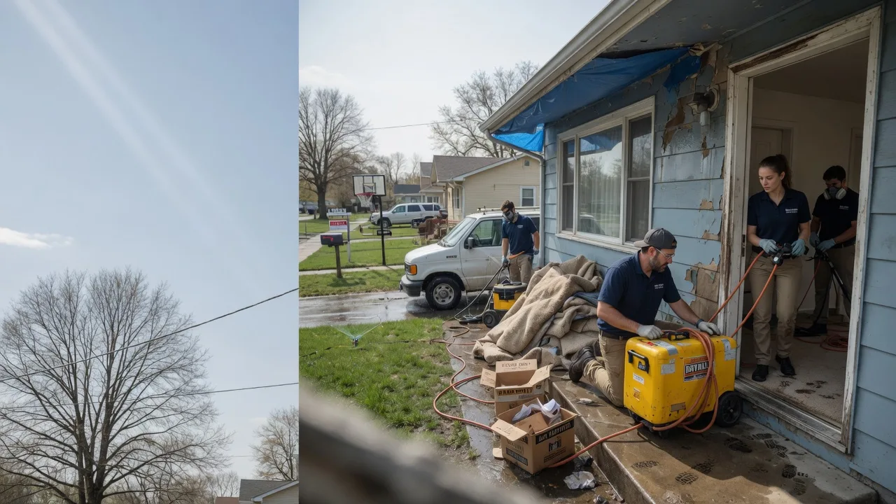 Basement Flood Cleanup in Pinconning, MI near me